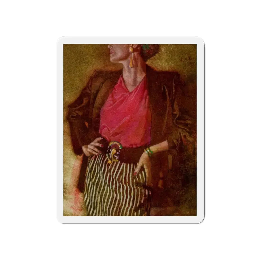 Miscellaneous illustrations 11 (Magazine Illustration) Refrigerator Magnet - The Sticker Space