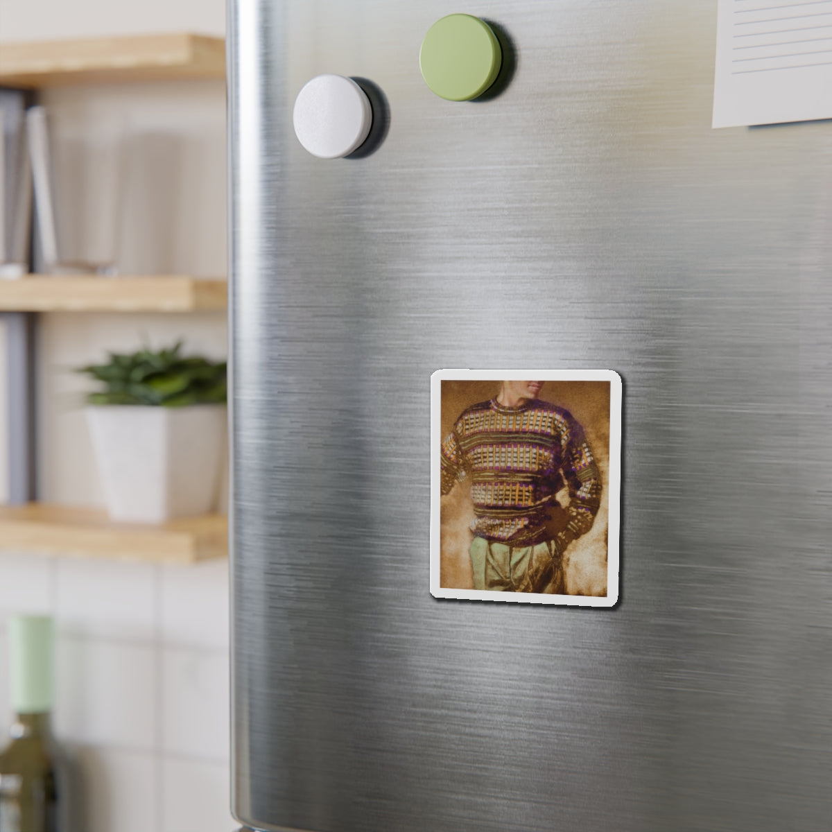 Miscellaneous illustrations 12 (Magazine Illustration) Refrigerator Magnet-The Sticker Space