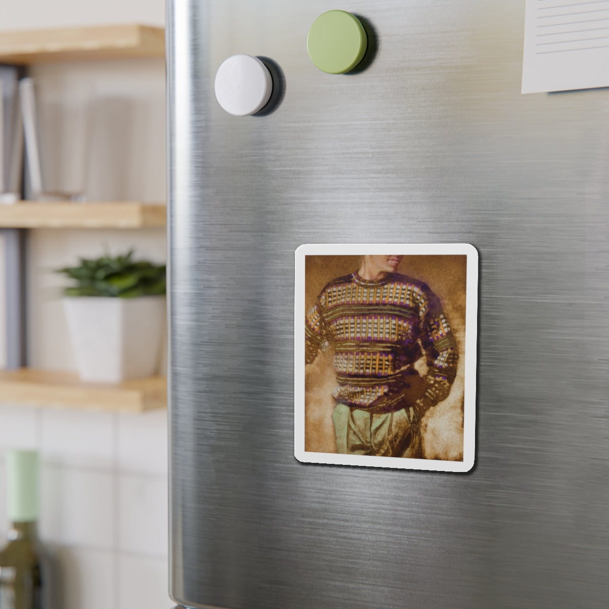 Miscellaneous illustrations 12 (Magazine Illustration) Refrigerator Magnet-The Sticker Space