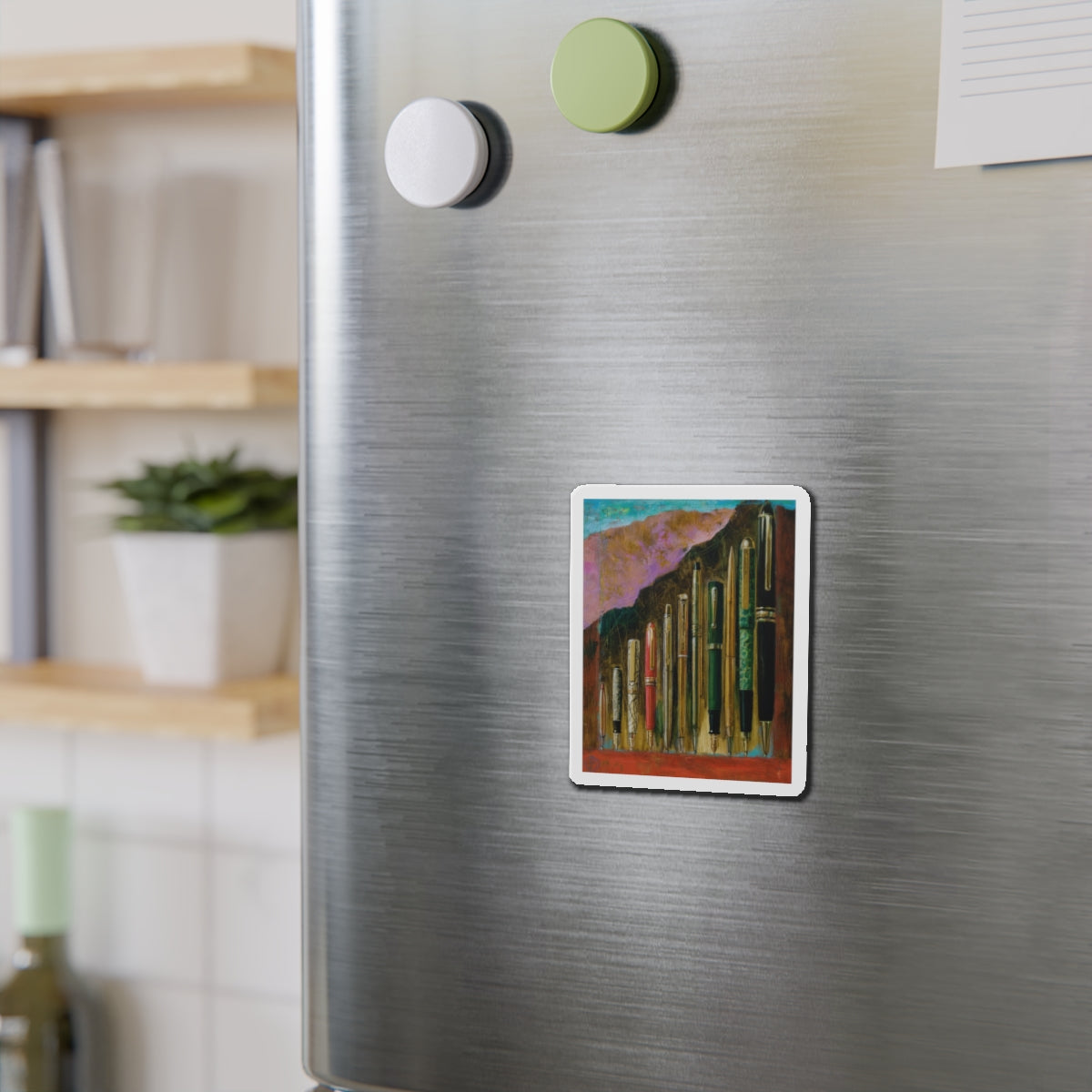 Miscellaneous illustrations 13 (Magazine Illustration) Refrigerator Magnet-The Sticker Space