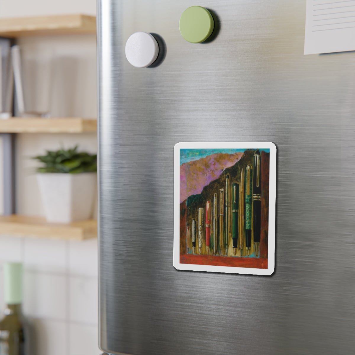 Miscellaneous illustrations 13 (Magazine Illustration) Refrigerator Magnet-The Sticker Space