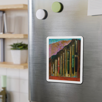 Miscellaneous illustrations 13 (Magazine Illustration) Refrigerator Magnet-The Sticker Space