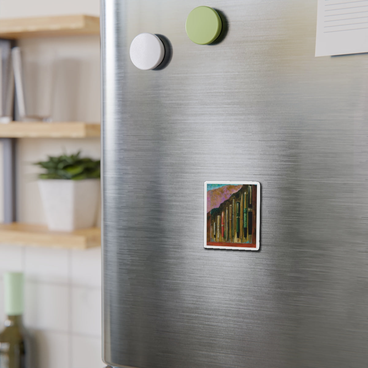 Miscellaneous illustrations 13 (Magazine Illustration) Refrigerator Magnet-The Sticker Space