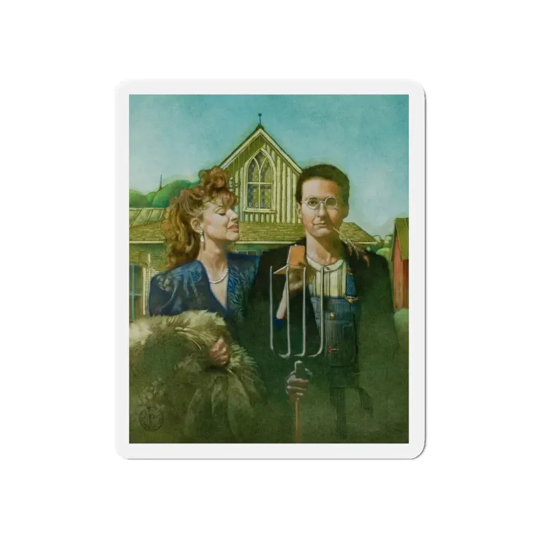 Miscellaneous illustrations 2 (Magazine Illustration) Refrigerator Magnet - The Sticker Space