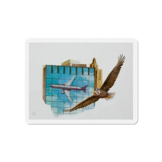 Miscellaneous illustrations 3 (Magazine Illustration) Refrigerator Magnet 6 Inch - The Sticker Space