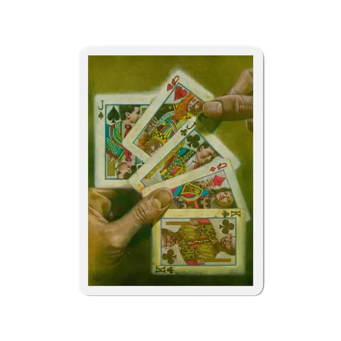 Miscellaneous illustrations 4 (Magazine Illustration) Refrigerator Magnet 3 Inch - The Sticker Space