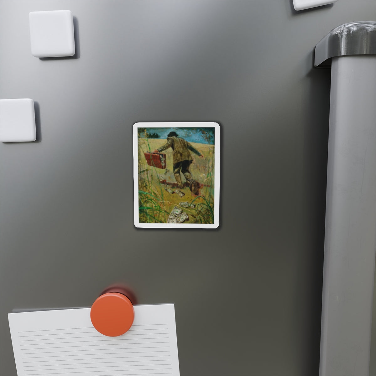 Miscellaneous illustrations 5 (Magazine Illustration) Refrigerator Magnet-The Sticker Space