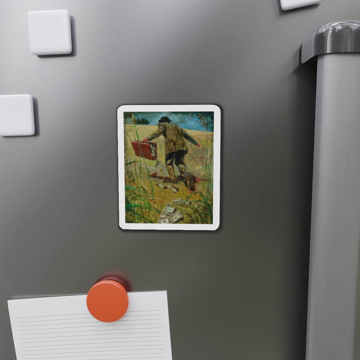 Miscellaneous illustrations 5 (Magazine Illustration) Refrigerator Magnet-The Sticker Space