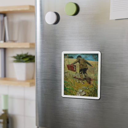 Miscellaneous illustrations 5 (Magazine Illustration) Refrigerator Magnet-The Sticker Space