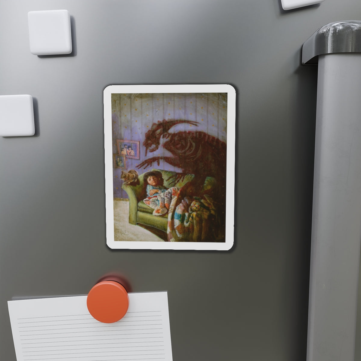 Miscellaneous illustrations 6 (Magazine Illustration) Refrigerator Magnet-The Sticker Space