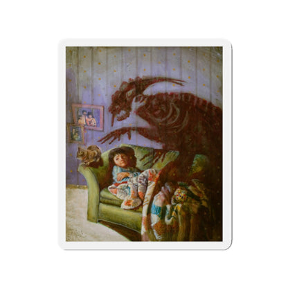 Miscellaneous illustrations 6 (Magazine Illustration) Refrigerator Magnet-2" x 2"-The Sticker Space