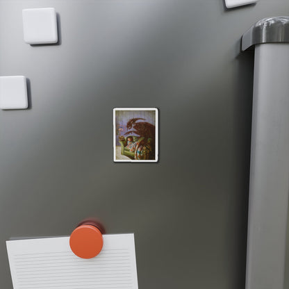 Miscellaneous illustrations 6 (Magazine Illustration) Refrigerator Magnet-The Sticker Space