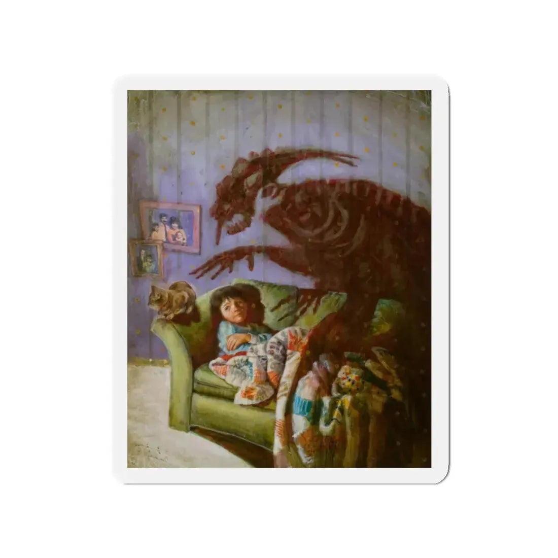Miscellaneous illustrations 6 (Magazine Illustration) Refrigerator Magnet - The Sticker Space