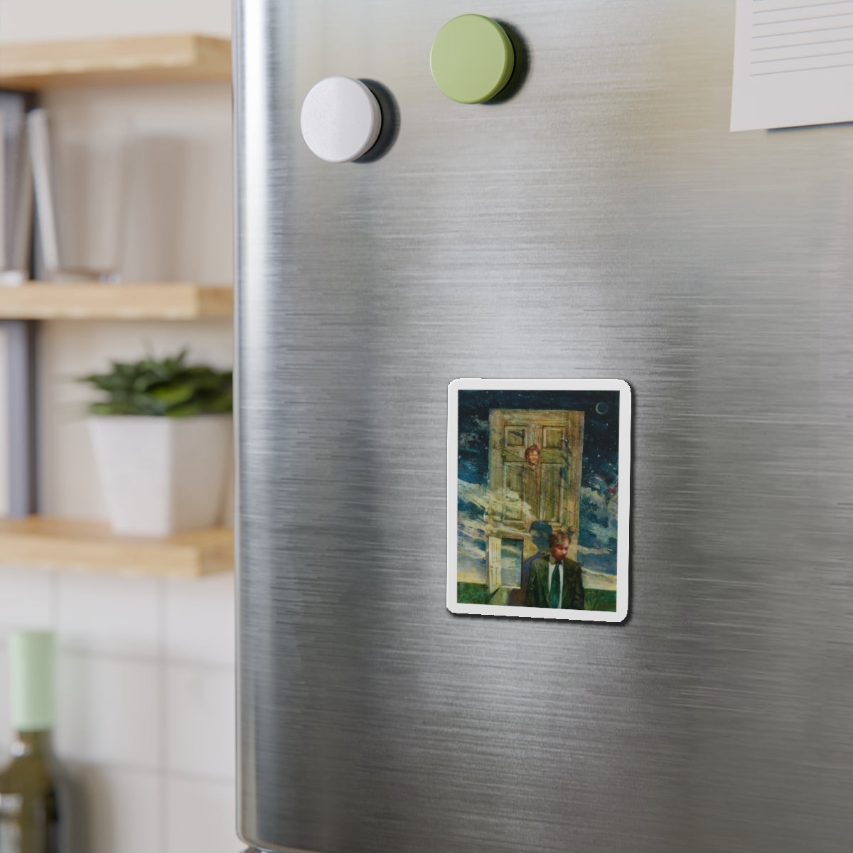 Miscellaneous illustrations 7 (Magazine Illustration) Refrigerator Magnet-The Sticker Space