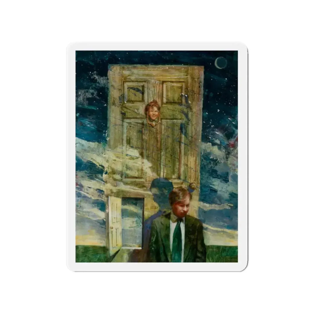 Miscellaneous illustrations 7 (Magazine Illustration) Refrigerator Magnet - The Sticker Space