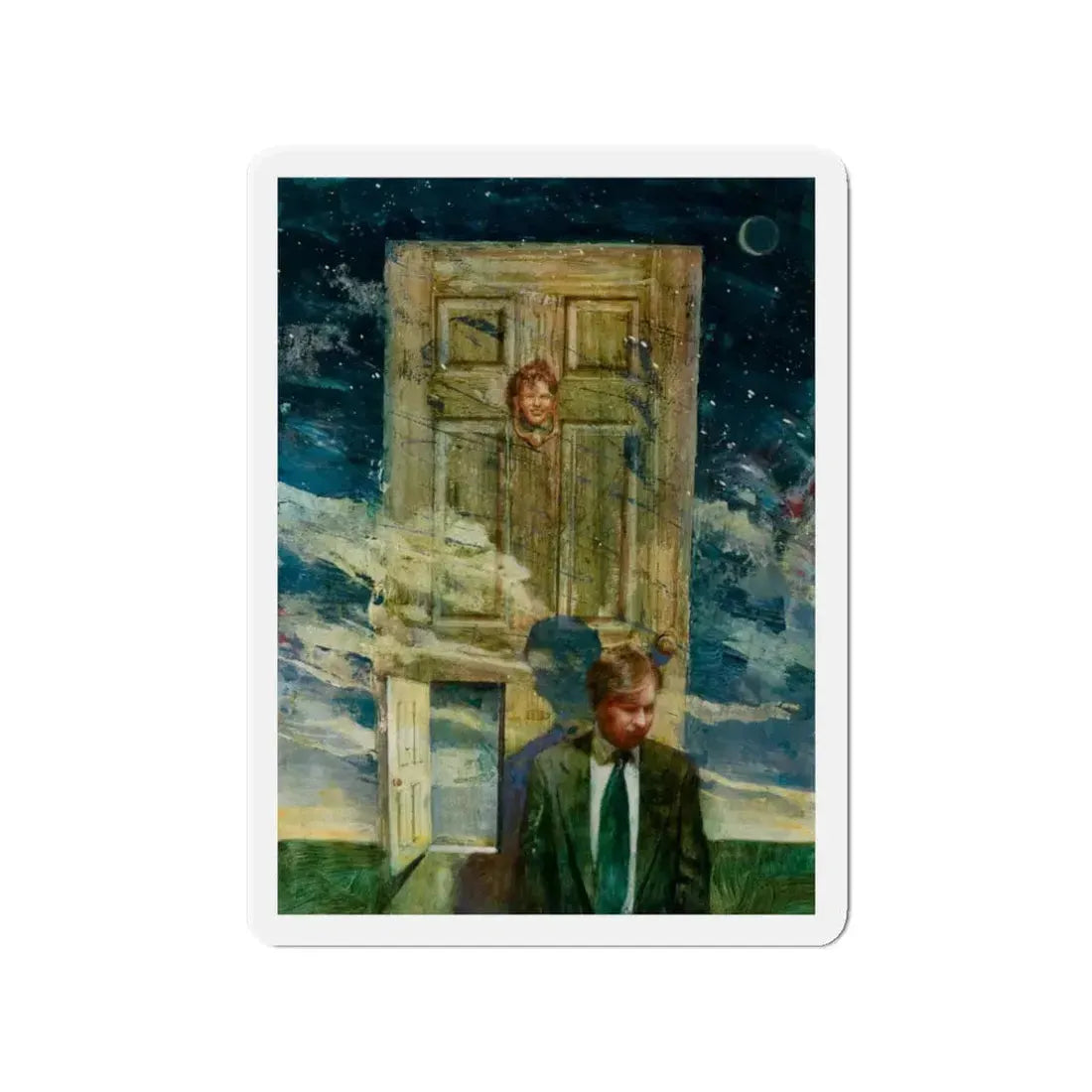 Miscellaneous illustrations 7 (Magazine Illustration) Refrigerator Magnet - The Sticker Space