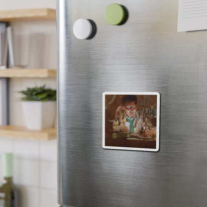 Miscellaneous illustrations 8 (Magazine Illustration) Refrigerator Magnet-The Sticker Space