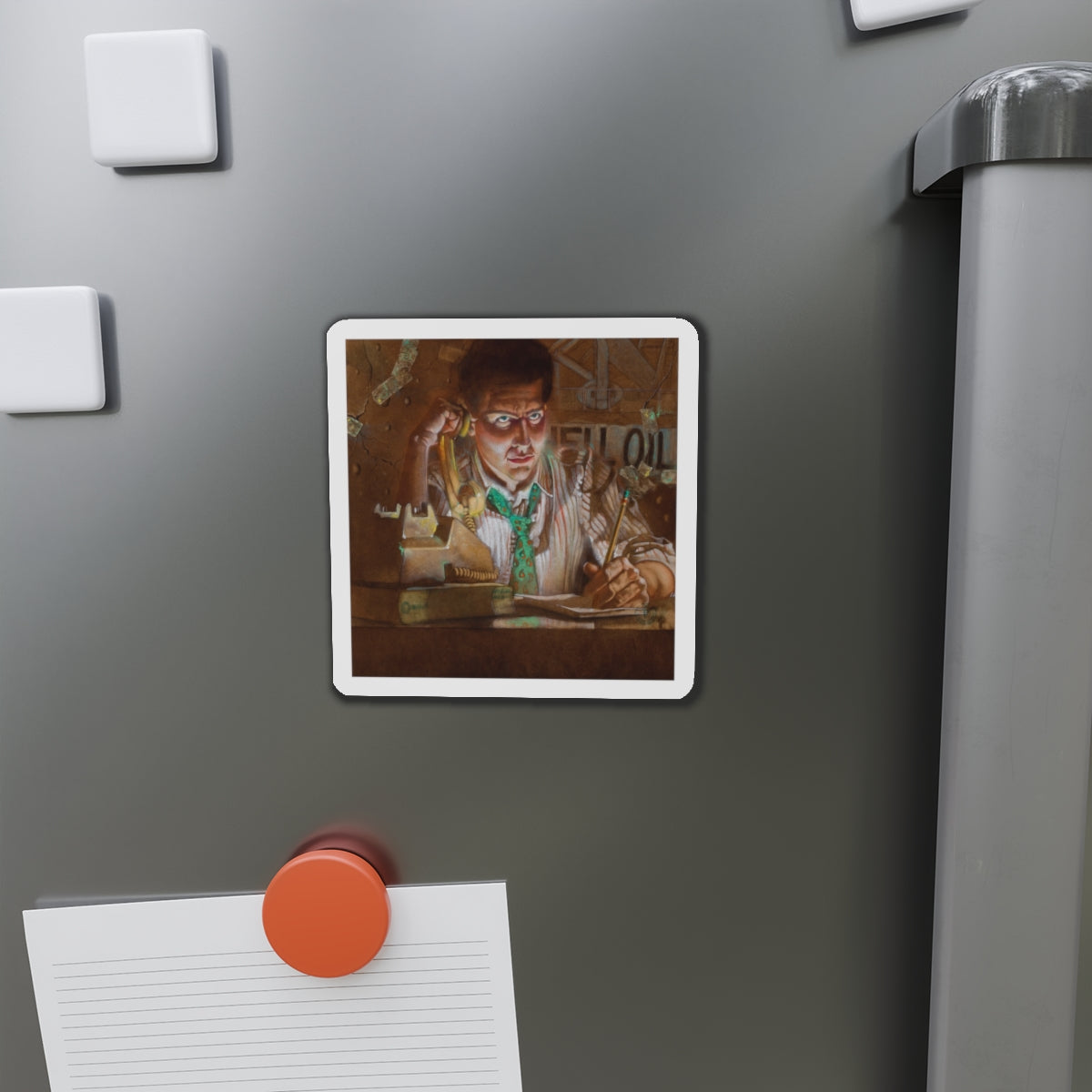 Miscellaneous illustrations 8 (Magazine Illustration) Refrigerator Magnet-The Sticker Space