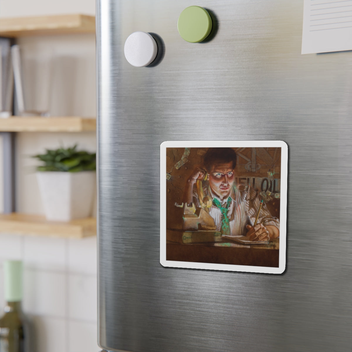 Miscellaneous illustrations 8 (Magazine Illustration) Refrigerator Magnet-The Sticker Space