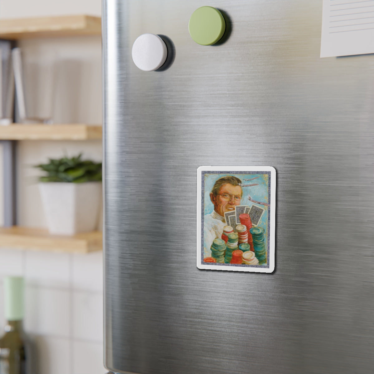 Miscellaneous illustrations 9 (Magazine Illustration) Refrigerator Magnet-The Sticker Space