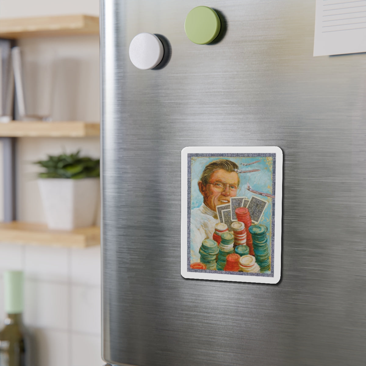 Miscellaneous illustrations 9 (Magazine Illustration) Refrigerator Magnet-The Sticker Space