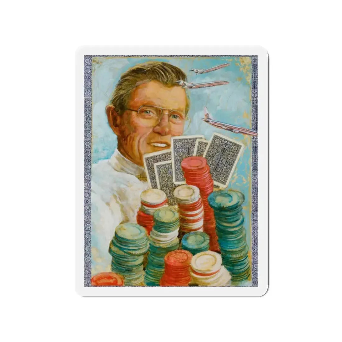 Miscellaneous illustrations 9 (Magazine Illustration) Refrigerator Magnet - The Sticker Space