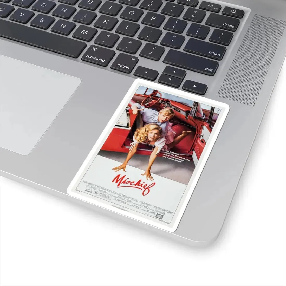 Mischief 1985 Movie Poster - STICKER Vinyl Kiss-Cut Decal - The Sticker Space