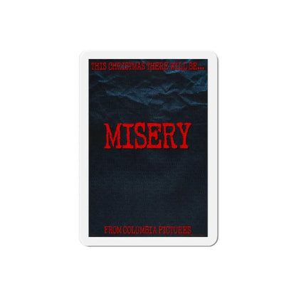 Misery 1990 Movie Poster Refrigerator Magnet 2 Inch - The Sticker Space