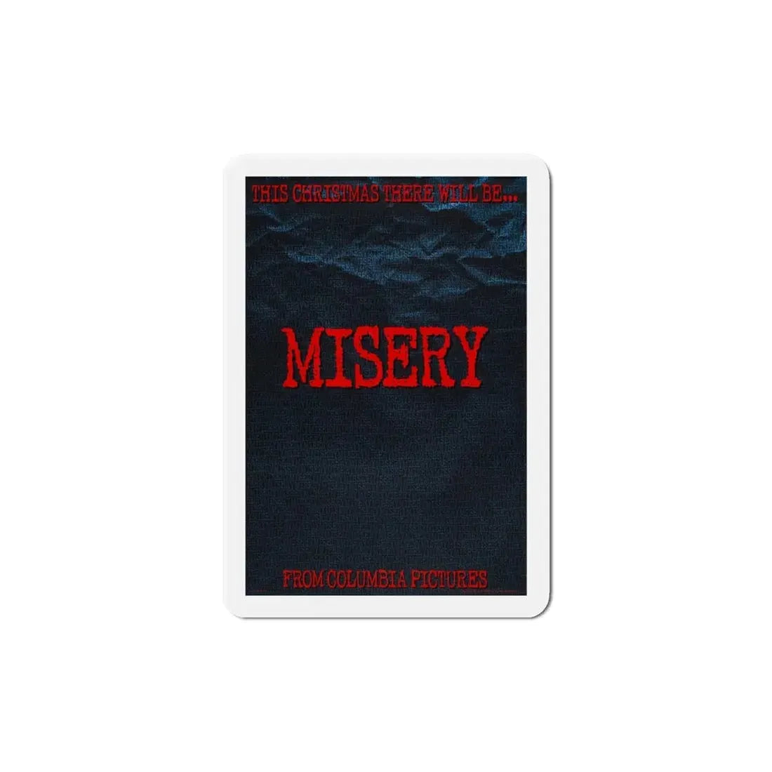 Misery 1990 Movie Poster Refrigerator Magnet 6 Inch - The Sticker Space