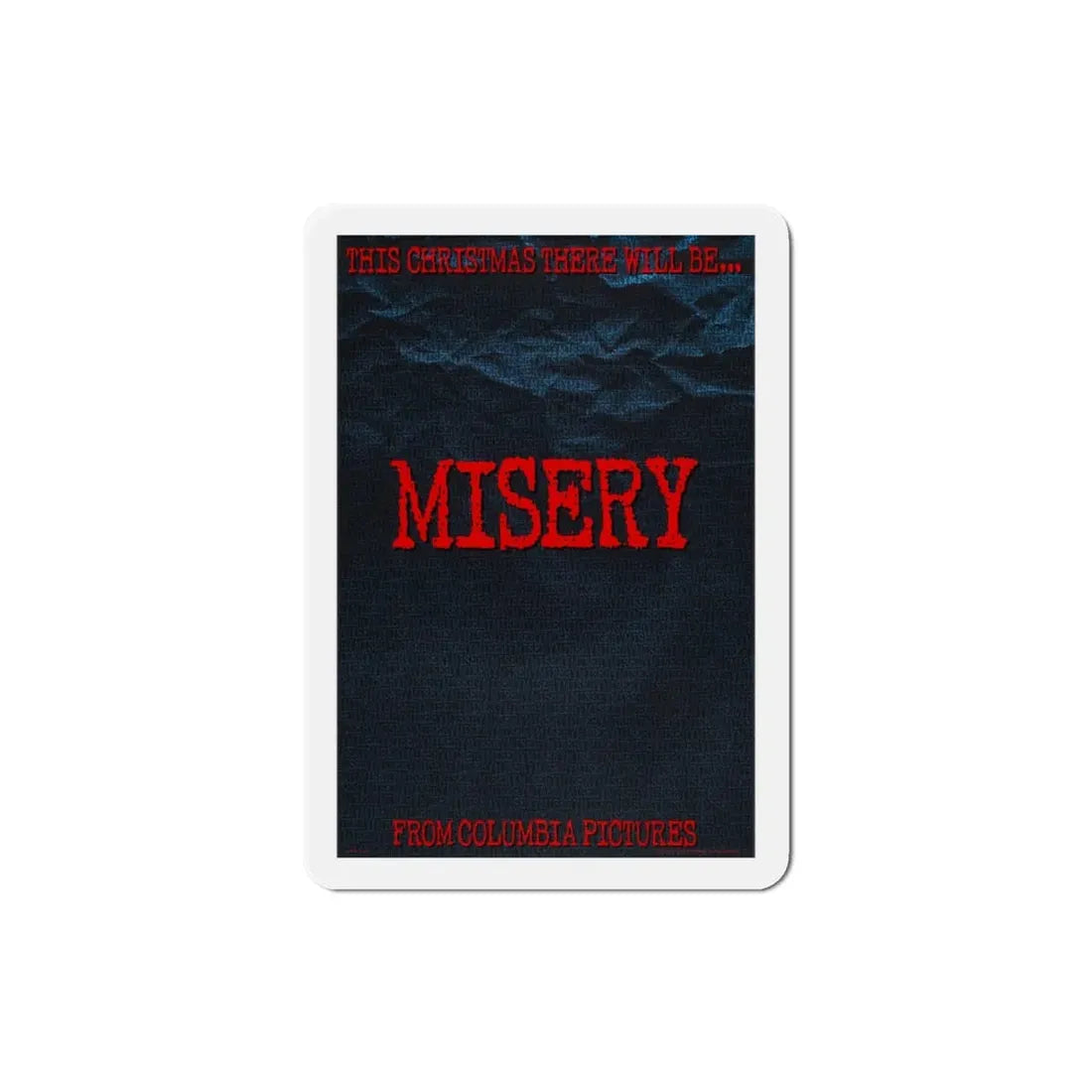 Misery 1990 Movie Poster Refrigerator Magnet - The Sticker Space