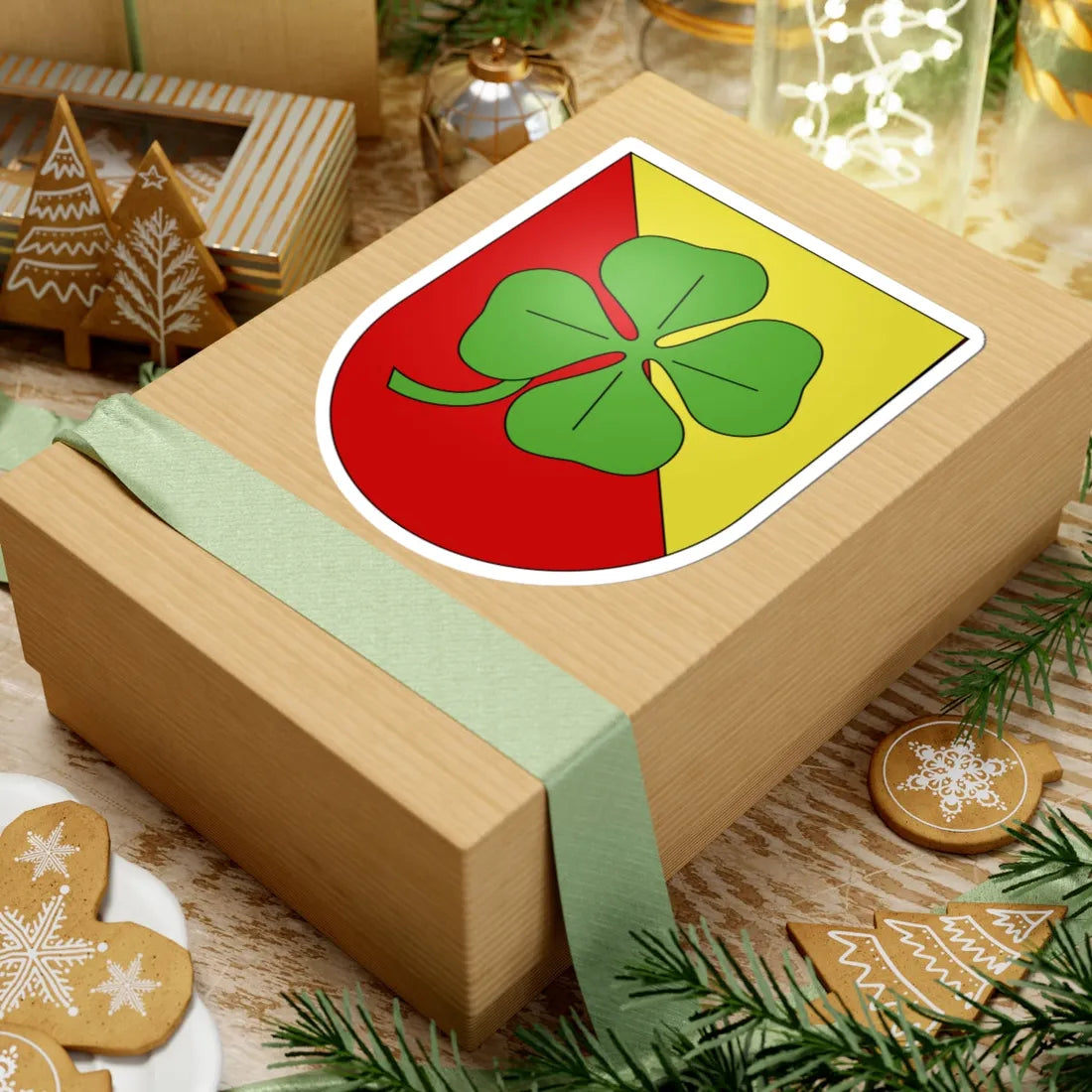 Misery-Courtion-coat of arms (Switzerland) (Coat of Arms) STICKER Vinyl Kiss-Cut Decal - The Sticker Space