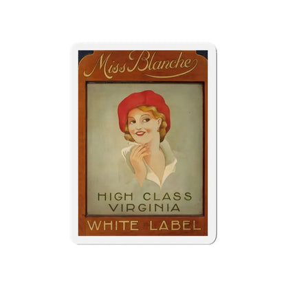 Miss Blanche, High Class Virginia, Virginia Slims Cigarette advertisement (Magazine Illustration) Refrigerator Magnet - The Sticker Space