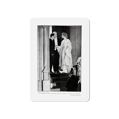 Miss Cal, McClure's Magazine, December 1910 (Magazine Illustration) Refrigerator Magnet - The Sticker Space