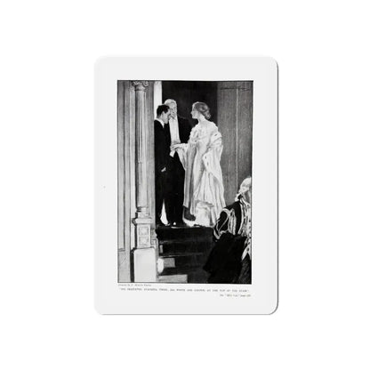 Miss Cal, McClure's Magazine, December 1910 (Magazine Illustration) Refrigerator Magnet - The Sticker Space