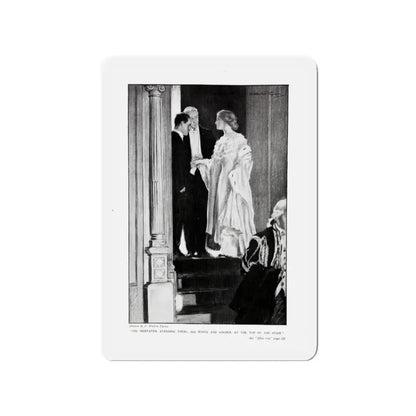 Miss Cal, McClure's Magazine, December 1910 (Magazine Illustration) Refrigerator Magnet - The Sticker Space