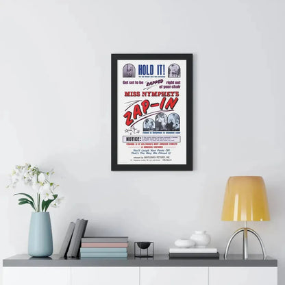 MISS NYMPHETS ZAP IN 1970 - Framed Movie Poster - The Sticker Space