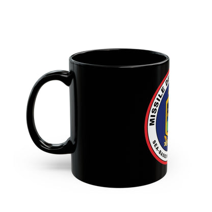 Missile Defense Agency AEGIS Ballistic (U.S. Navy) Black Coffee Mug-The Sticker Space