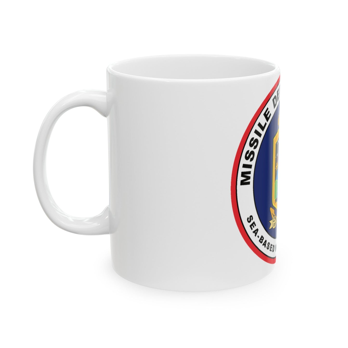 Missile Defense Agency AEGIS Ballistic (U.S. Navy) White Coffee Mug-The Sticker Space