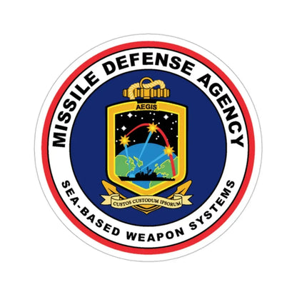 Missile Defense Agency AEGIS Ballistic (U.S. Navy) STICKER Vinyl Die-Cut Decal - The Sticker Space