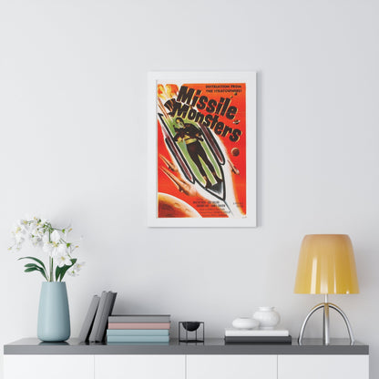 MISSILE MONSTERS 1958 - Framed Movie Poster-The Sticker Space