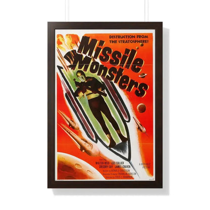 MISSILE MONSTERS 1958 - Framed Movie Poster - The Sticker Space