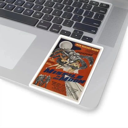 MISSILE TO THE MOON 1958 Movie Poster - STICKER Vinyl Kiss-Cut Decal - The Sticker Space