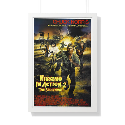 MISSING IN ACTION 2 1985 - Framed Movie Poster-20" x 30"-The Sticker Space