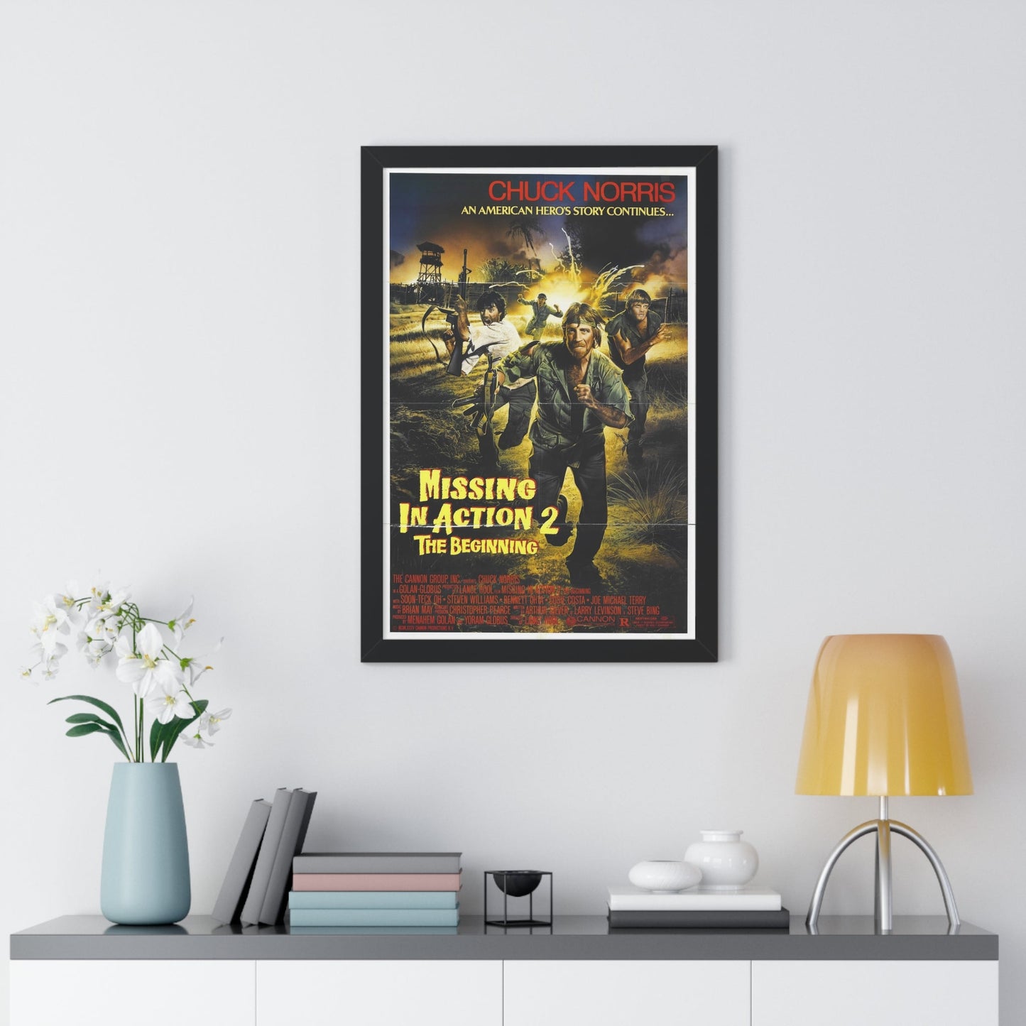 MISSING IN ACTION 2 1985 - Framed Movie Poster-The Sticker Space