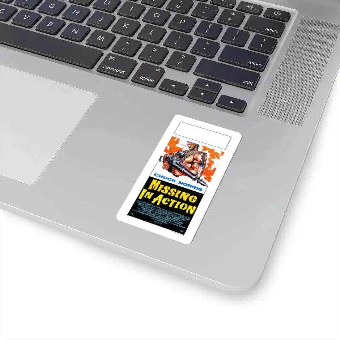 MISSING IN ACTION (ITALIAN) 1984 Movie Poster - STICKER Vinyl Kiss-Cut Decal - The Sticker Space