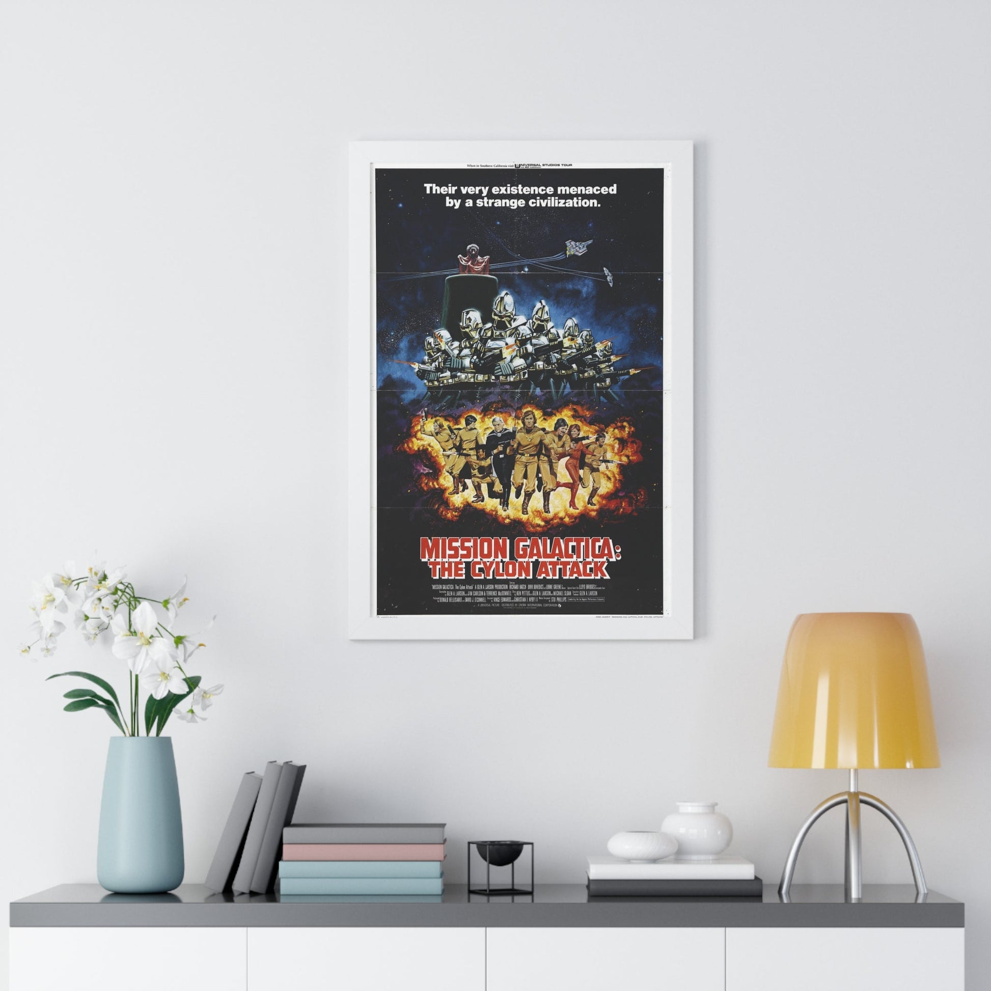 MISSION GALACTICA 1979 - Framed Movie Poster-The Sticker Space