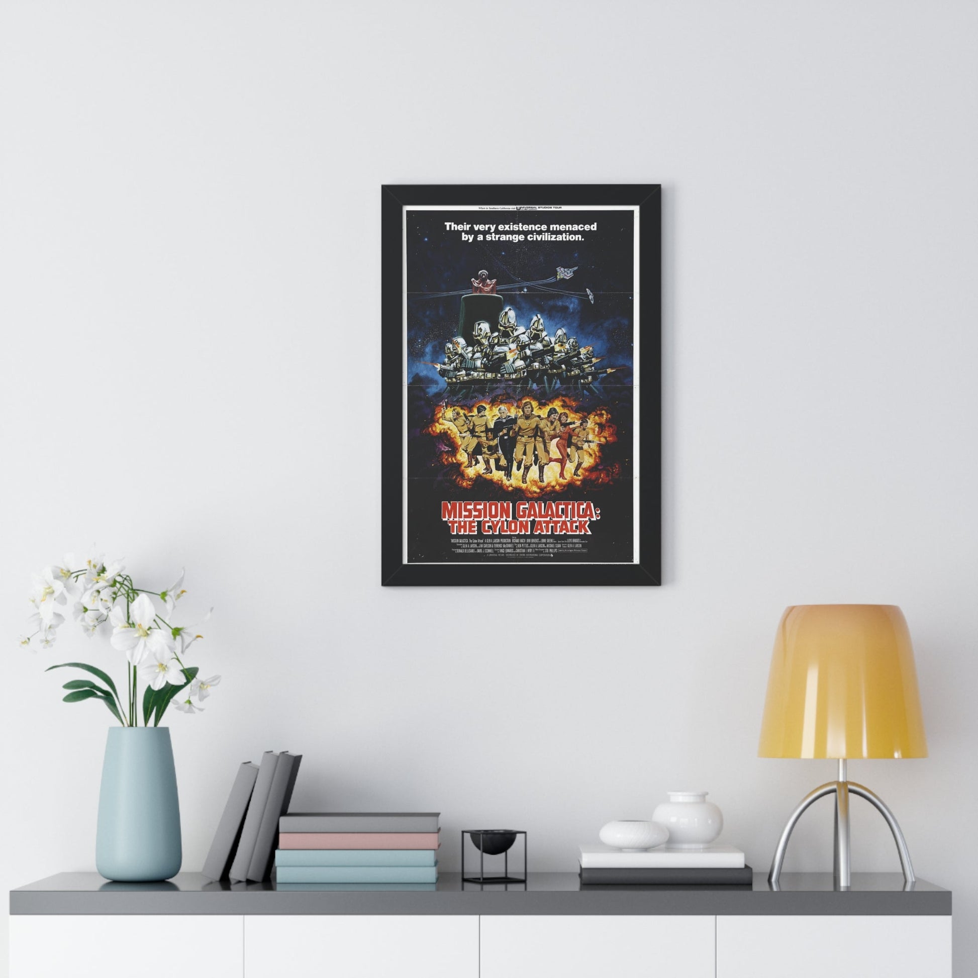 MISSION GALACTICA 1979 - Framed Movie Poster-The Sticker Space