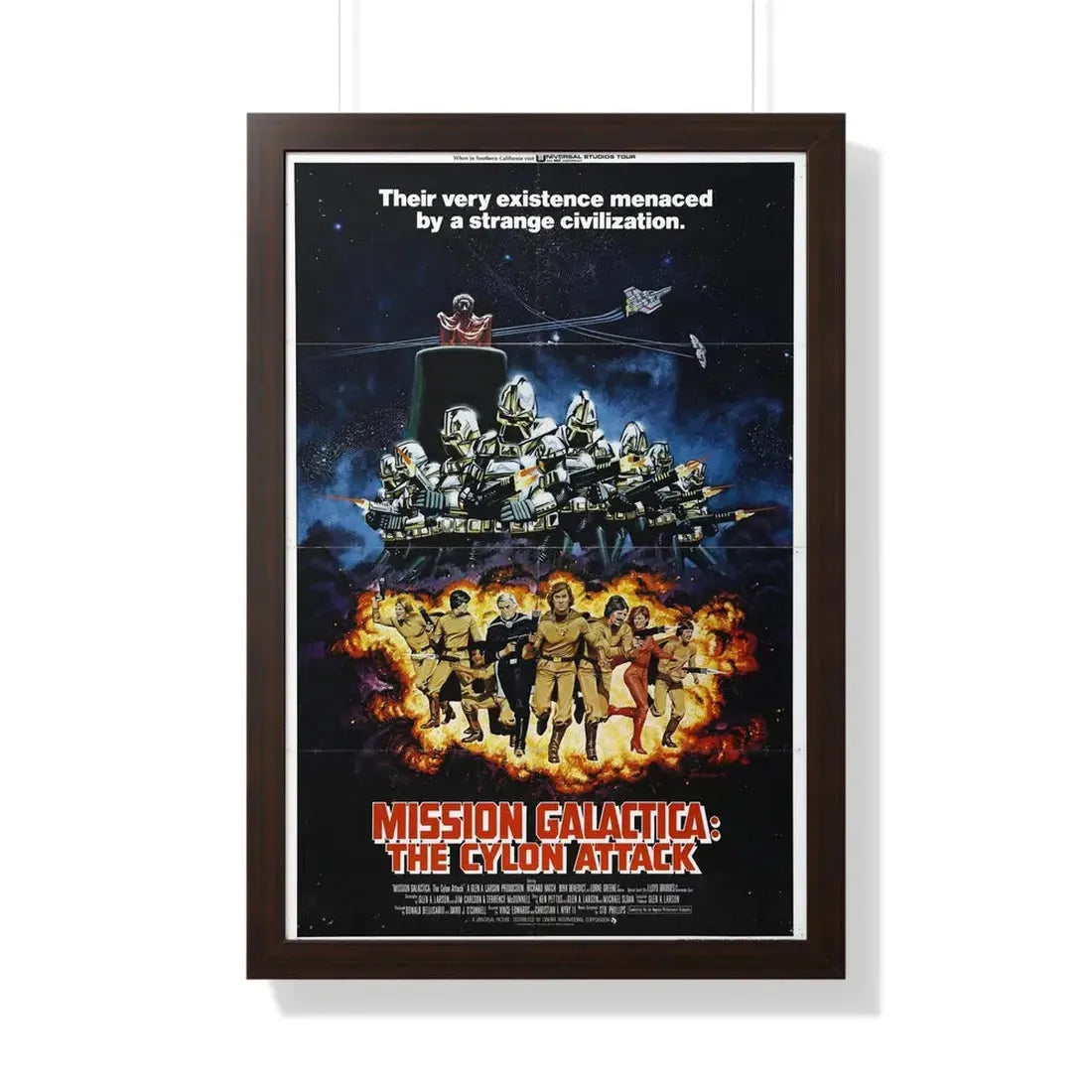 MISSION GALACTICA 1979 - Framed Movie Poster - The Sticker Space
