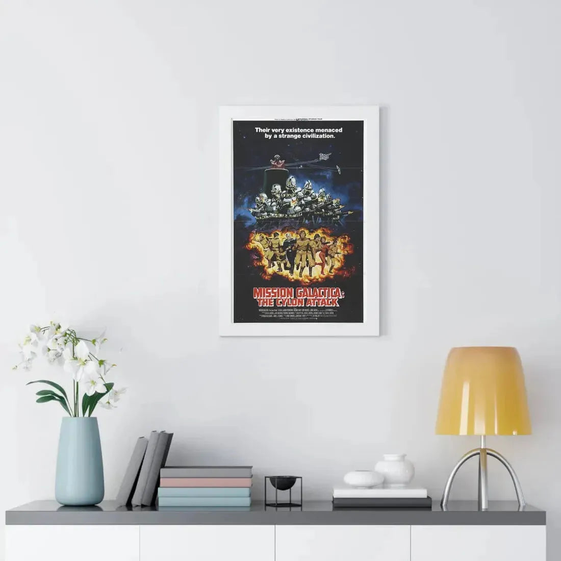 MISSION GALACTICA 1979 - Framed Movie Poster - The Sticker Space