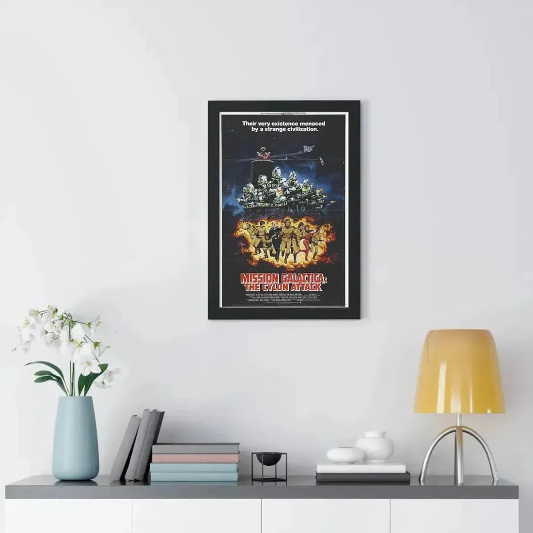 MISSION GALACTICA 1979 - Framed Movie Poster - The Sticker Space